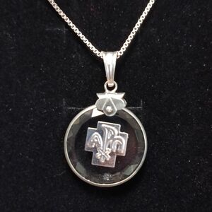 FROM Vatican Sterling Silver Pendant Necklace Blessed By Pope 2015